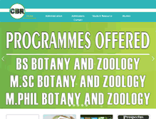 Tablet Screenshot of inam.edu.pk