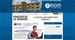 Desktop Screenshot of inam.edu.mx